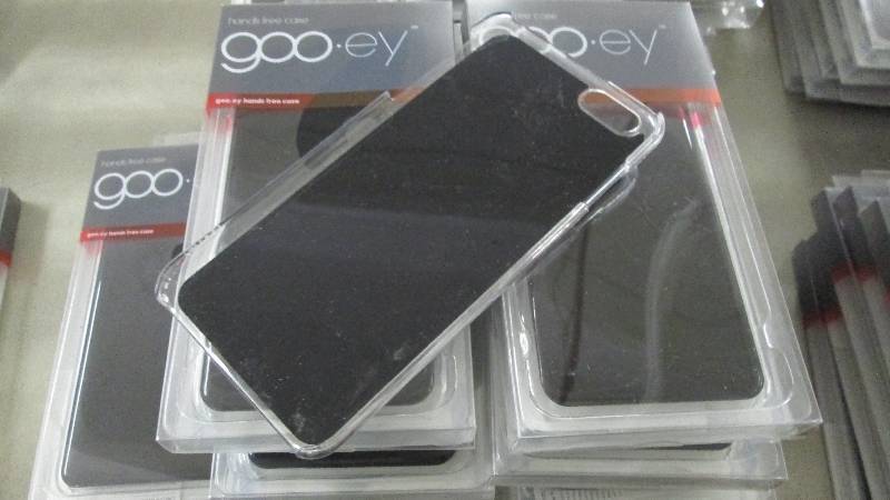 lot 312 image: 25 Black Goo-ey iPhone 66S Plus Ha...