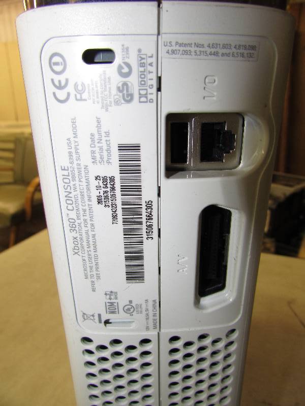 XBOX 360, UNTESTED