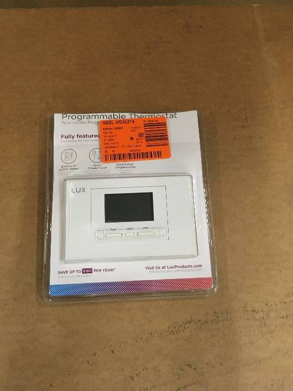 LUX Programmable Thermostat