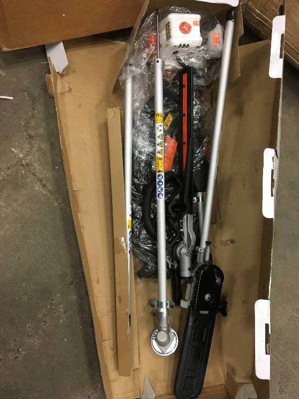2-Cycle 26 cc Gas Full Crank Shaft 4 in 1 ulti Function String Trimmer with Pole Saw Attachment