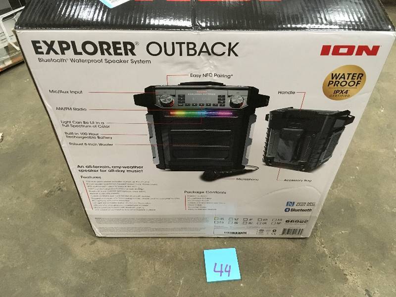ION Explorer Outback Wireless Rechargeable Speaker