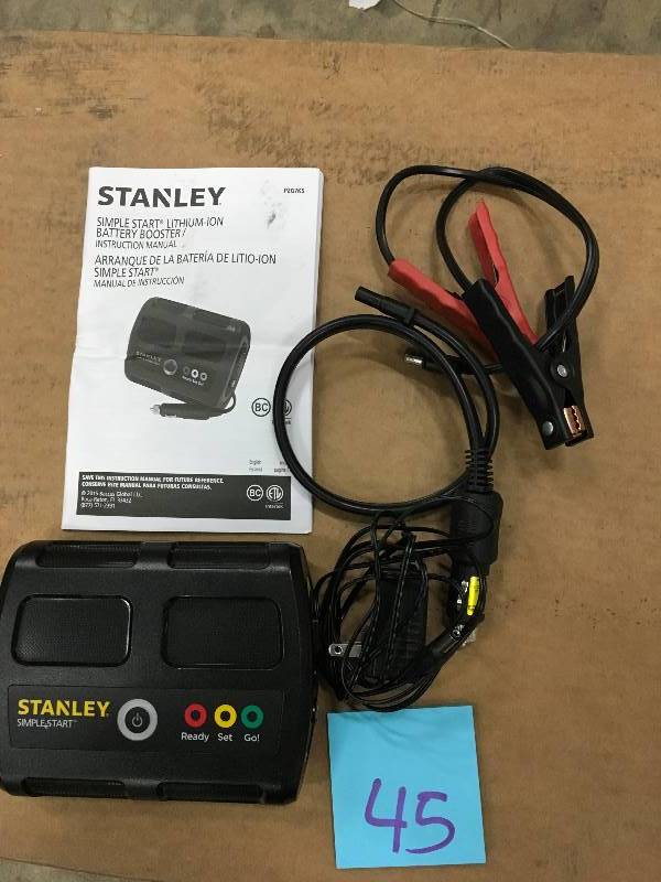 Stanley Simple Start Lithium-Ion Battery Booster