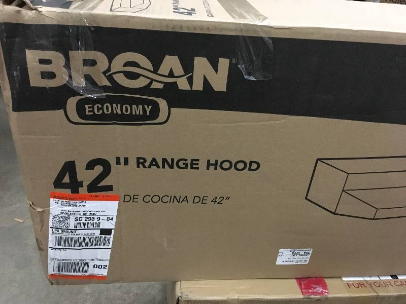 Broan Economy 42 Range Hood