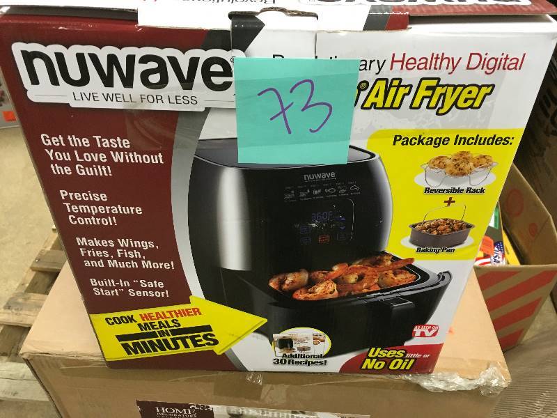 lot 73 image: NuWave Digital Air Fryer New