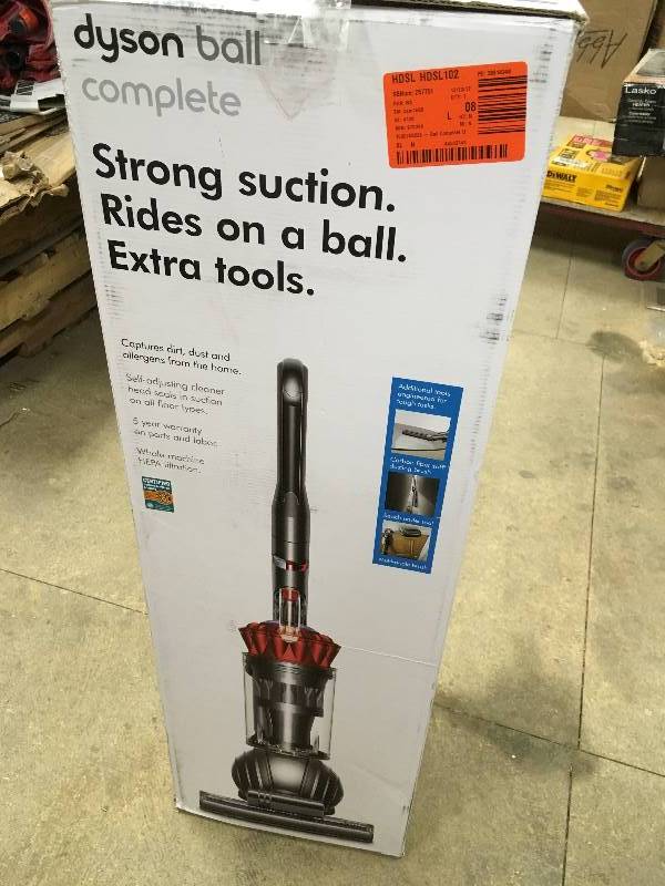 lot 76 image: Dyson Ball Complete Vacuum open box