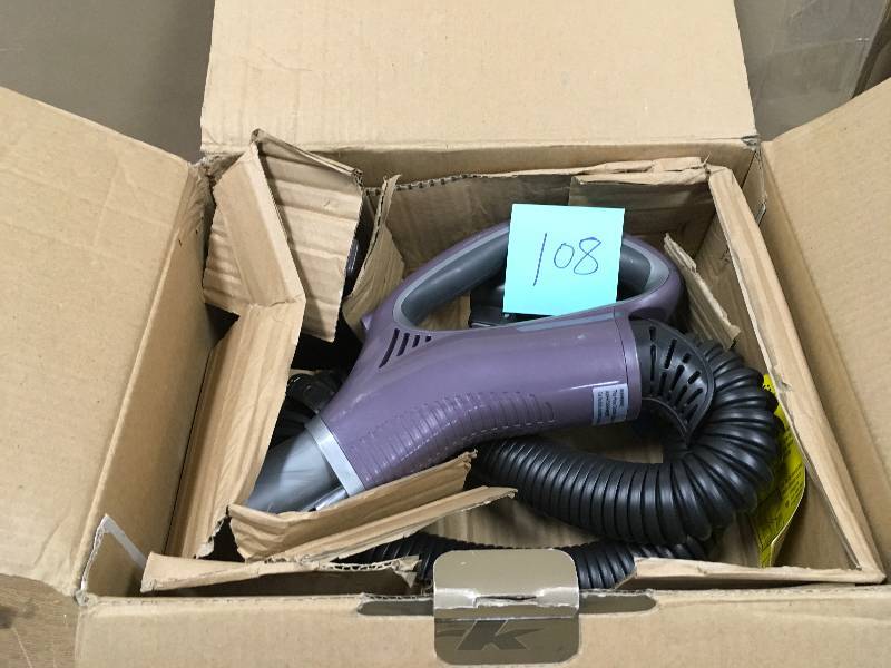 lot 108 image: Shark Rotator Powered Lift-Away Vacuum Cleaner in like new condition