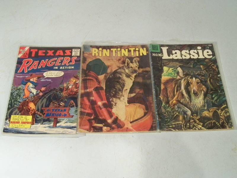lot 40 image: Vintage Comic Books