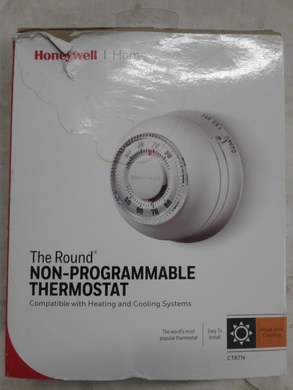 3x Honeywell Round Thermostats
