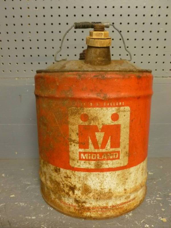 Vintage Oil Can