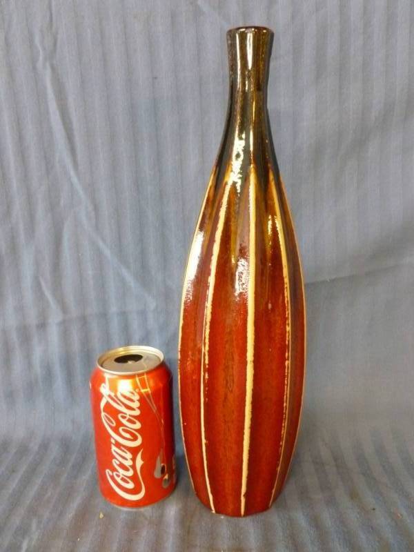 Glazed Stoneware Vase