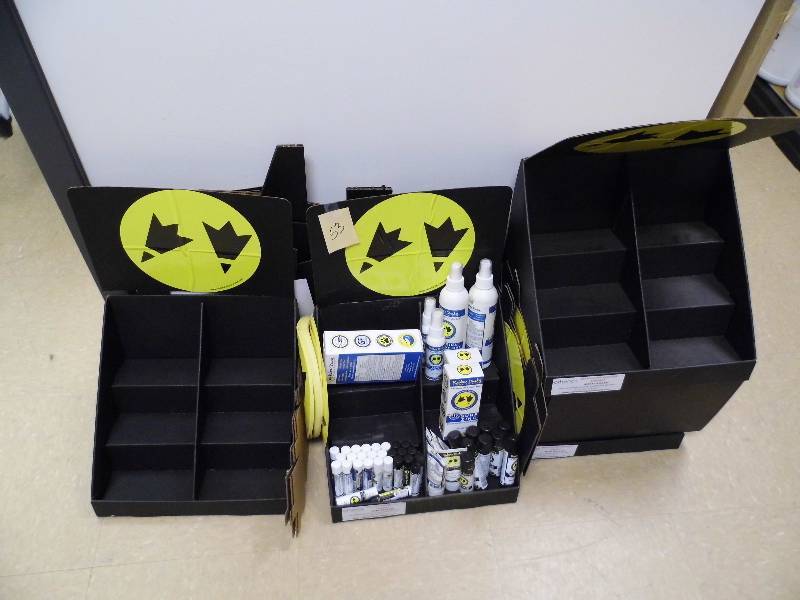 Rubber Ducky Sun Screen Displays & Product