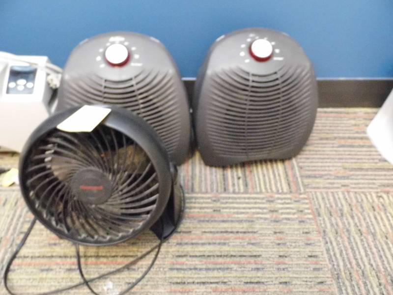 2 Heaters - Fan