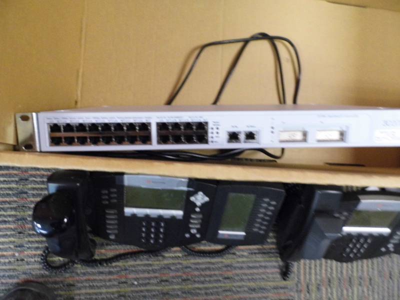 Polycom Phone System w Switch