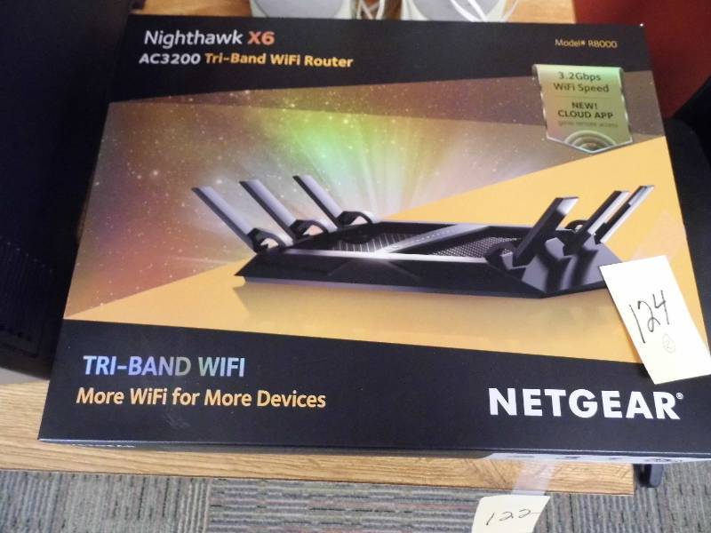 Nighthawk X6 Router - Speakers
