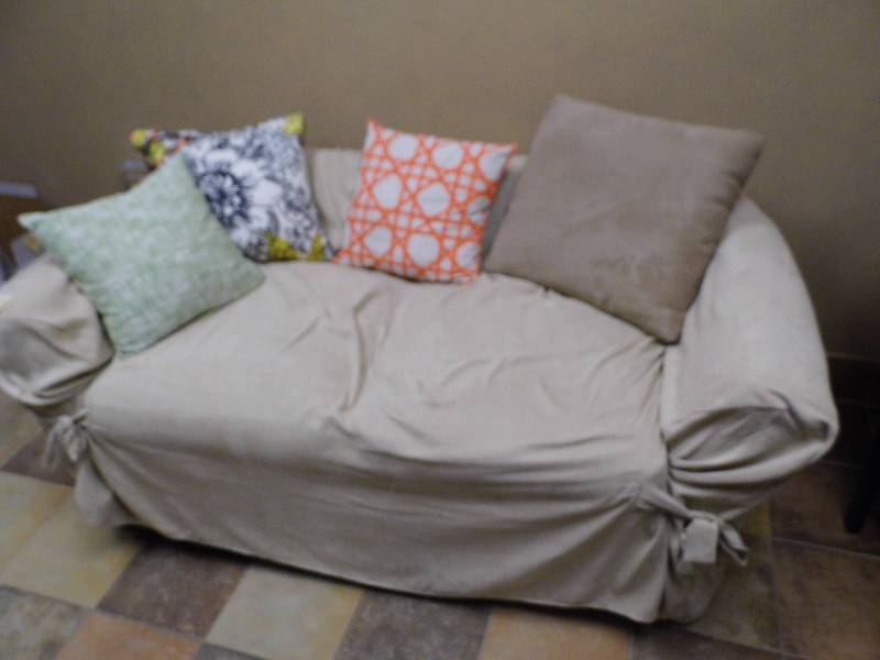 Microfiber Loveseat