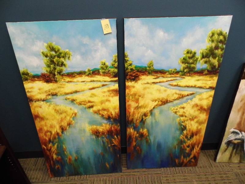 2 Piece Artwork - Twin Rivers