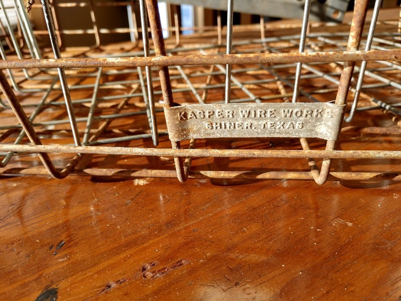 lot 34 image: Wire Baskets (2) and Metal Heat Grate