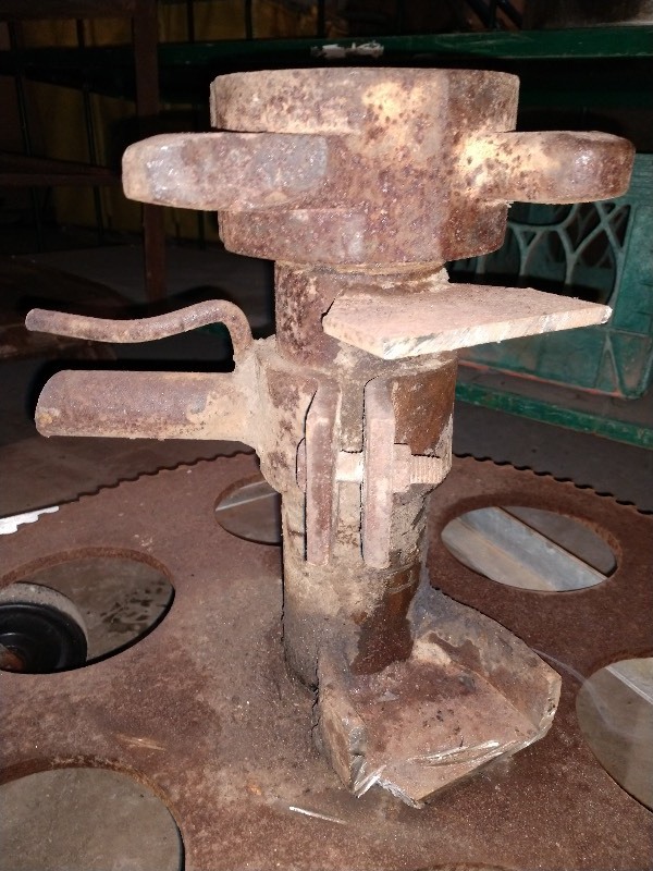 lot 58 image: Primitive Wheel Gear Sprocket