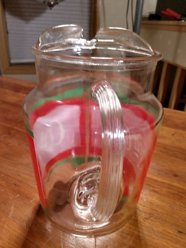 lot 66 image: Coca-Cola Coke Glass Pitcher