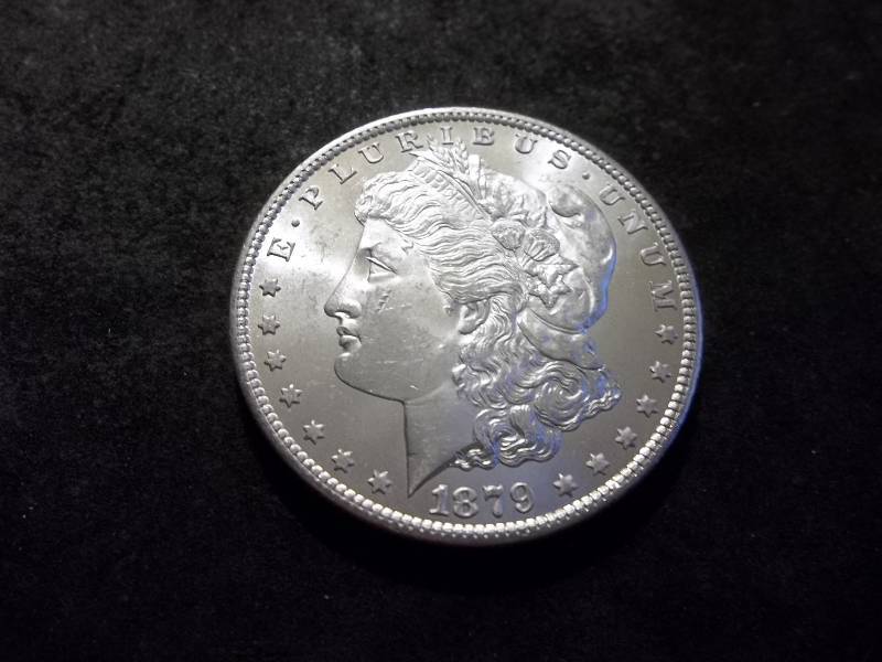 1879 S Reverse 79 Morgan Silver Dollar