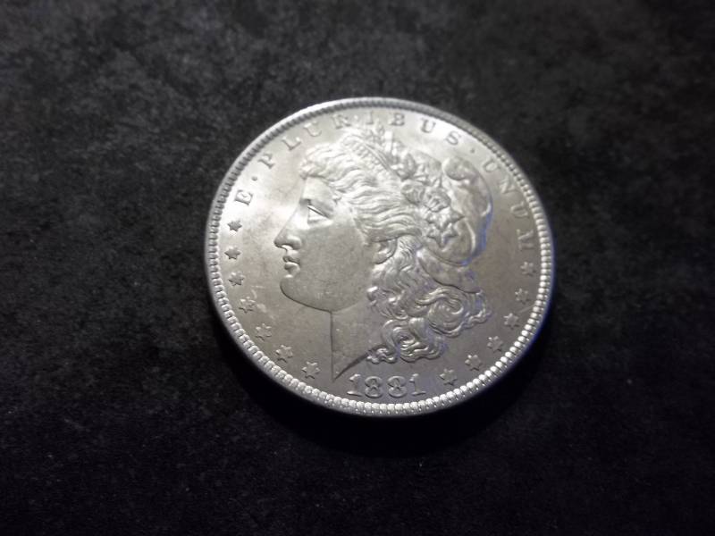 1881 Morgan Silver Dollar