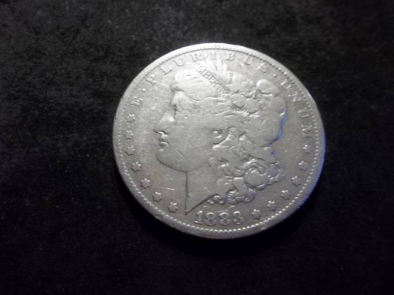 1883 O Morgan Silver Dollar