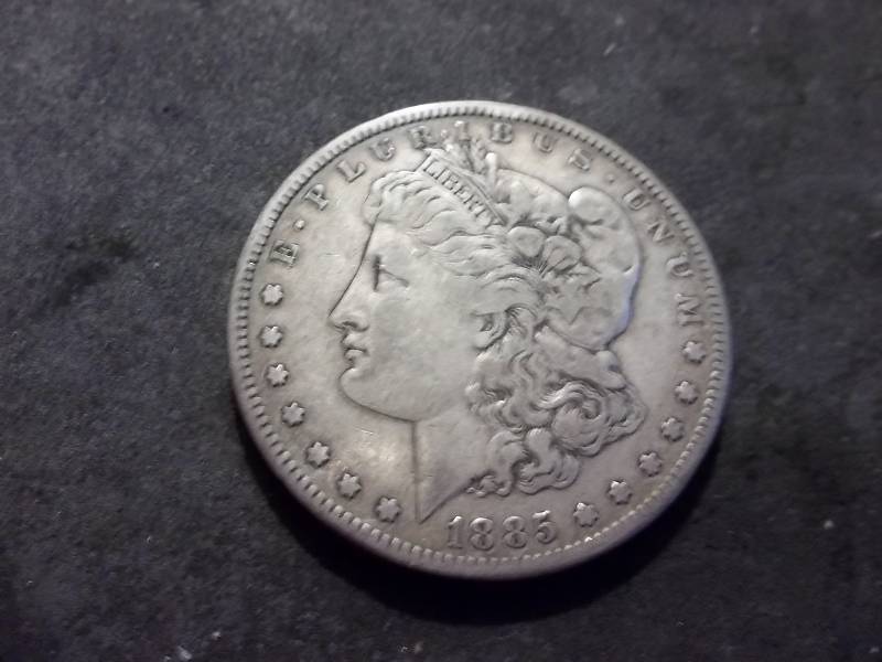 1885 S Morgan Silver Dollar