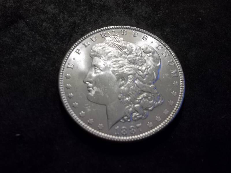 1887  Morgan Silver Dollar