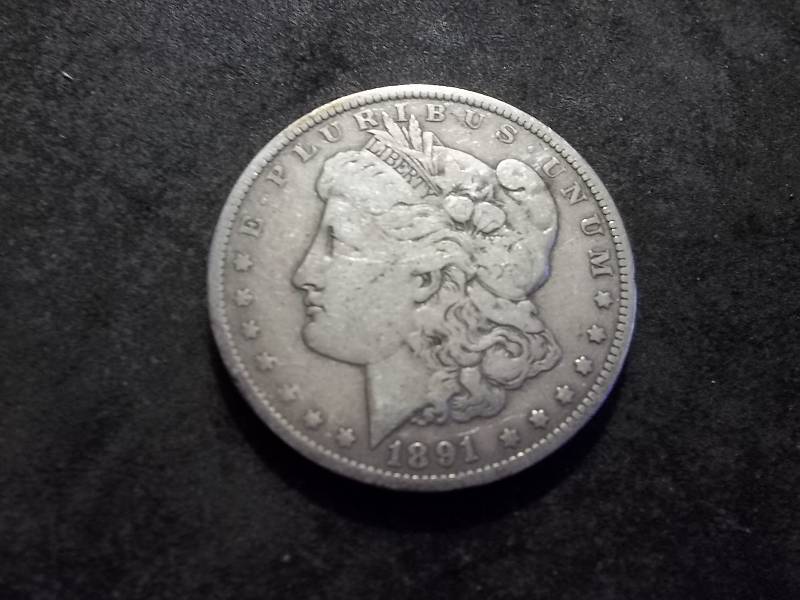 1891 O  Morgan Silver Dollar
