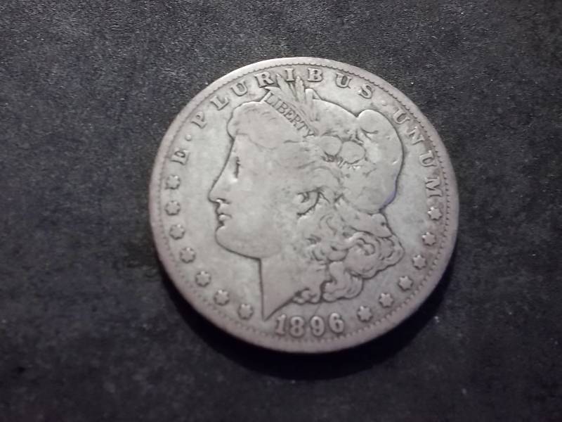 1896 O  Morgan Silver Dollar