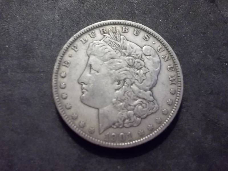 1901  Morgan Silver Dollar