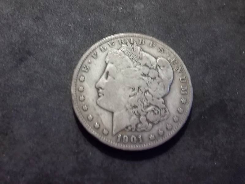 1901 S Morgan Silver Dollar