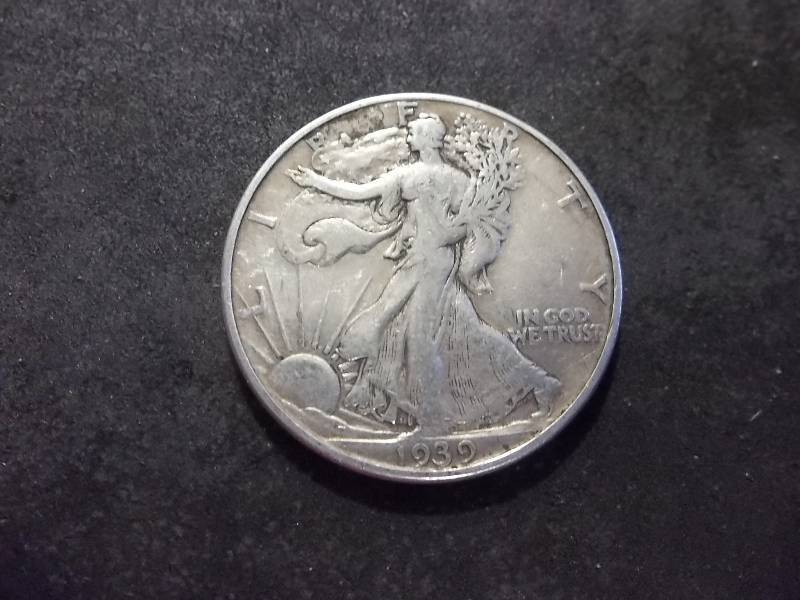 1939 D Walker Half Dollar