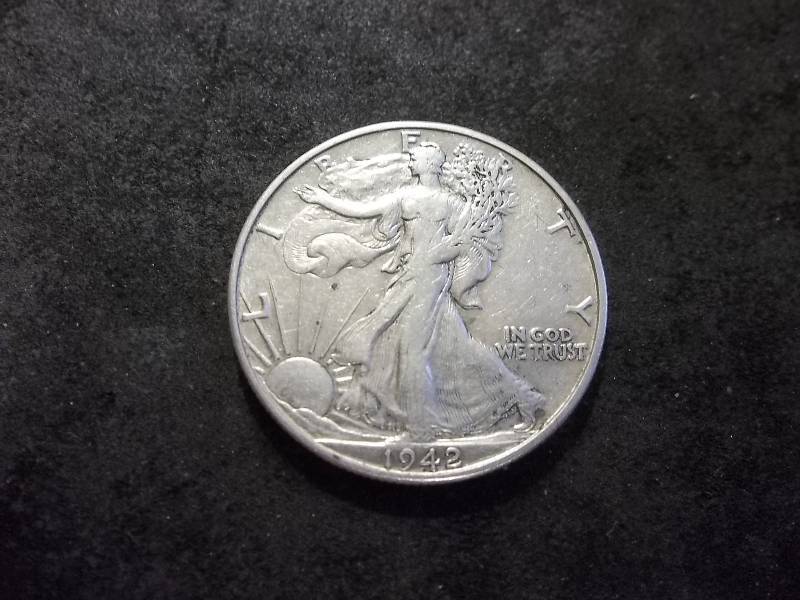 1942 D Walker Half Dollar