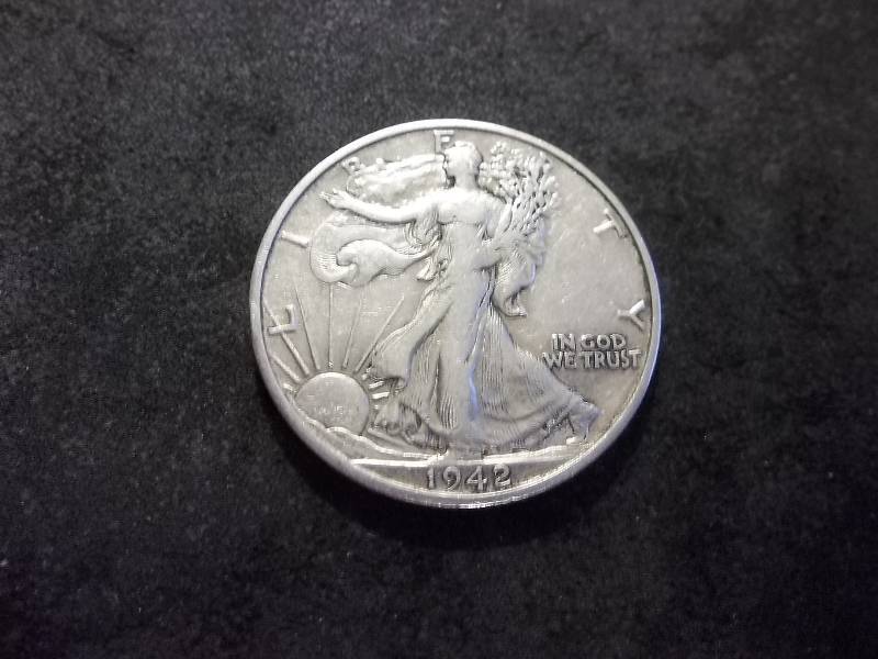 1942 S Walker Half Dollar