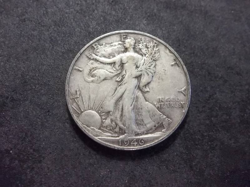 1946 S Walker Half Dollar