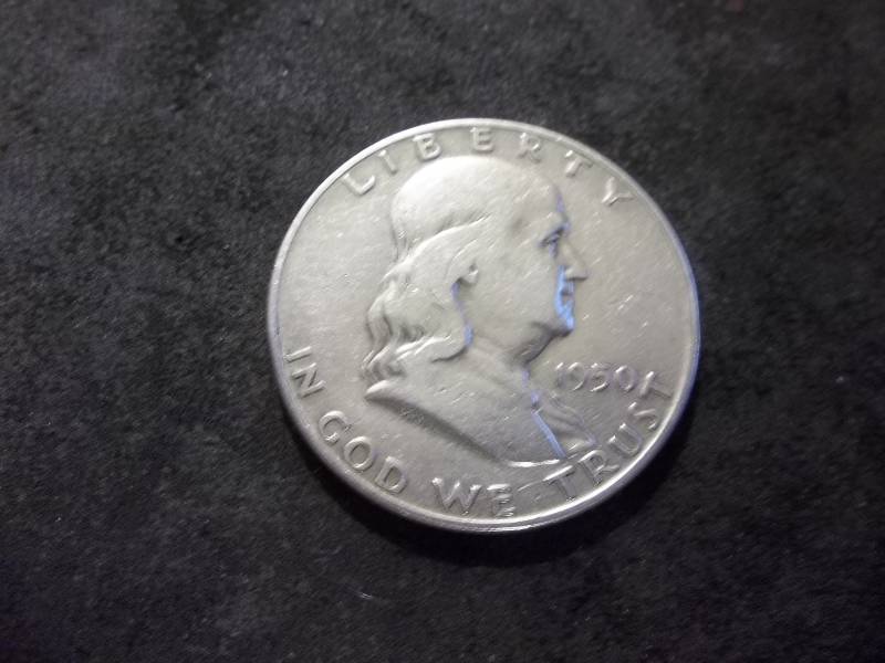 1950 D Franklin Half Dollar