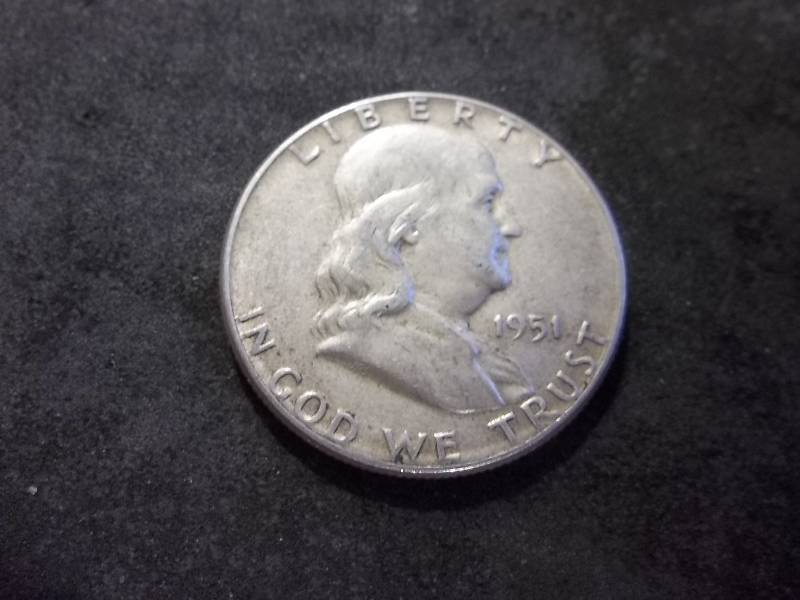 1951  Franklin Half Dollar