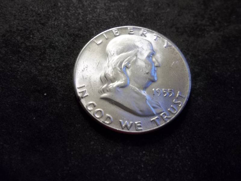1955 Franklin Half Dollar