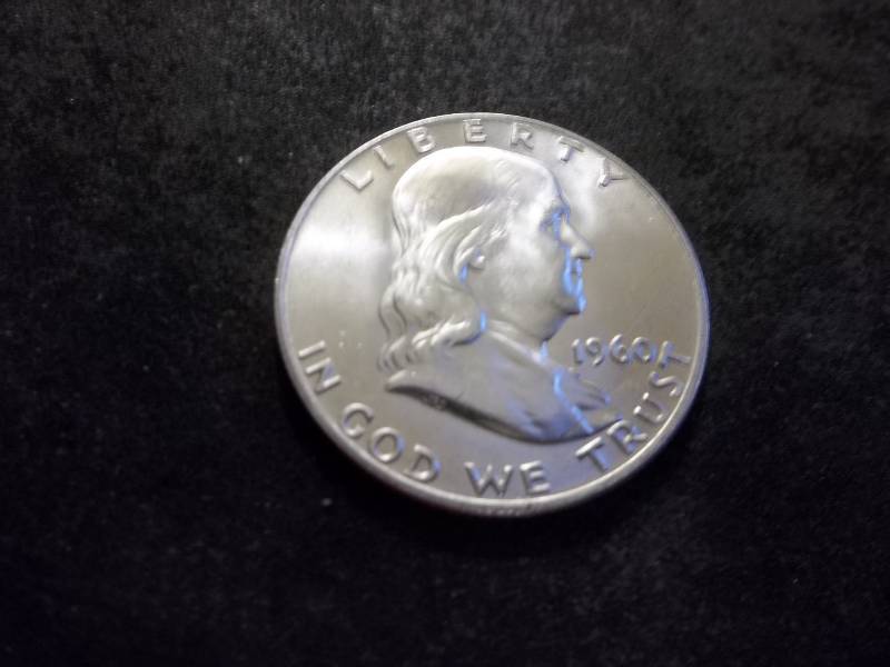 1960 D  Franklin Half Dollar