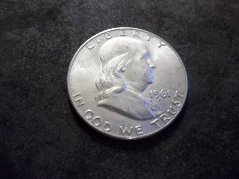 1961 D  Franklin Half Dollar