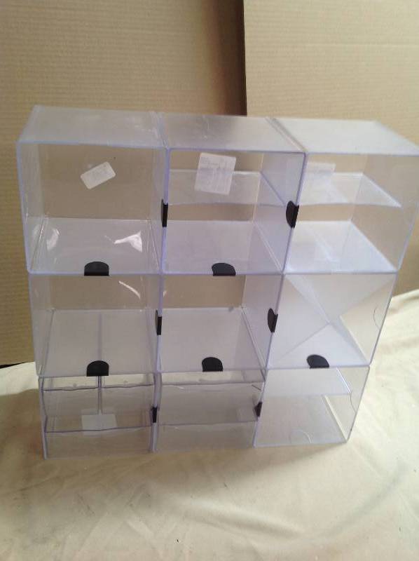 Nine Storage Organizers - Different inserts in them