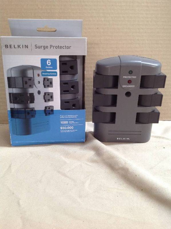 Two - Belkin 6 Spot Surge Protector