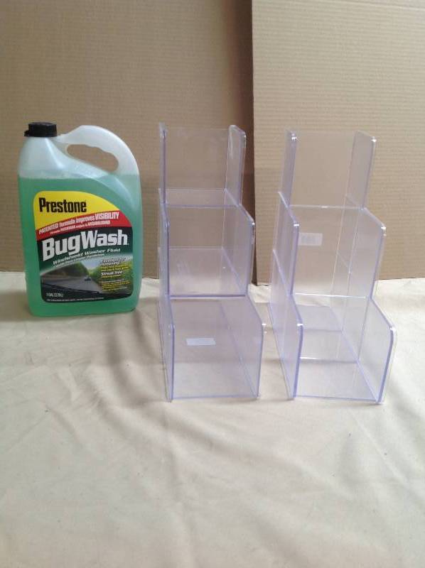 Prestone - Bug wash and two Desk Organizers