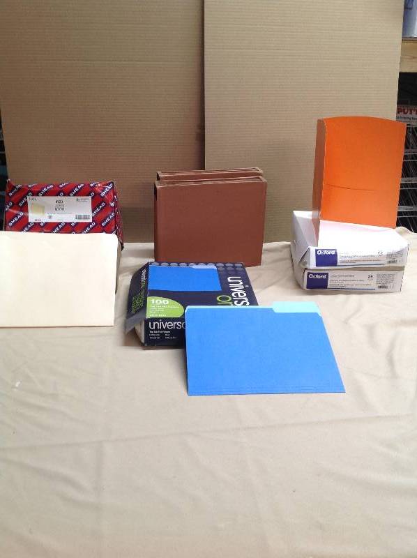 Alphabet File Folders, Manila Jackets, Top Tab File Folders & Pocket Folders