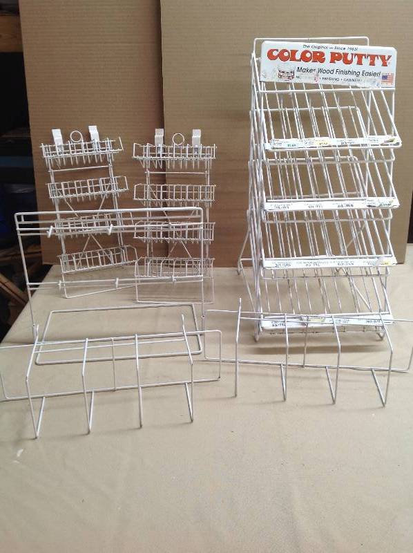 6 Display Racks - 4 Different Styles