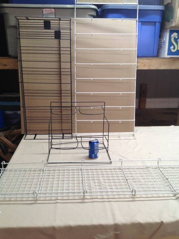 4 Display Racks - 4 Different Styles