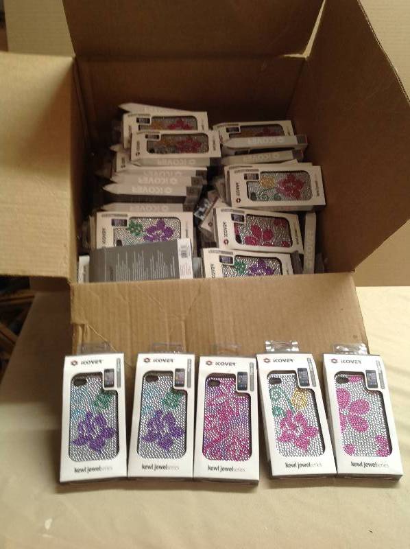 NEW- 94 Cases- 4 different styles -IPhone 4 Cases - kewl jewel series