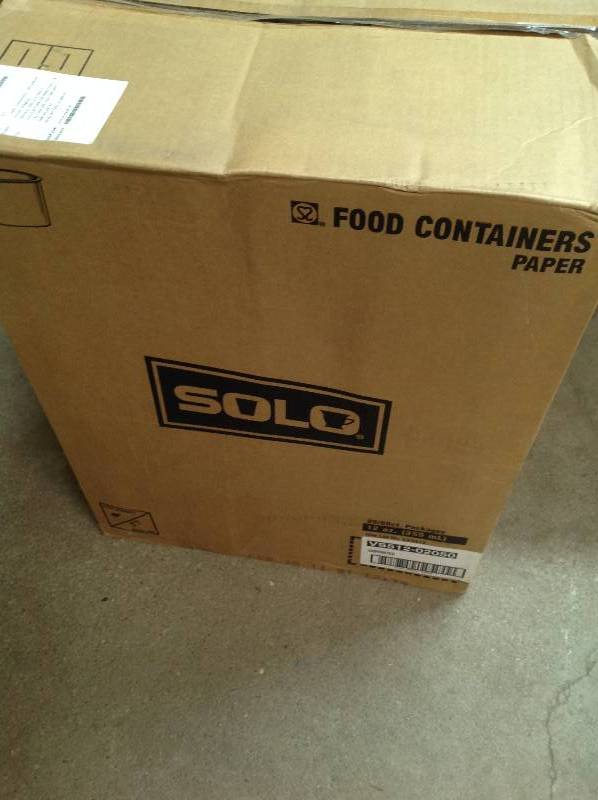 New- Solo Paper Bowls - 12 oz - 1200 Bowls Total