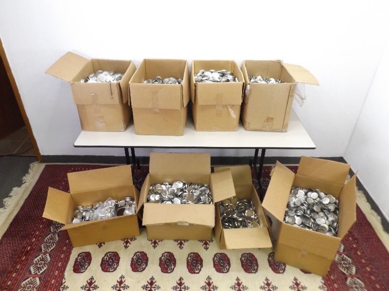 lot 21 image: MASSIVE Lot of Raw Material Pinned Backs